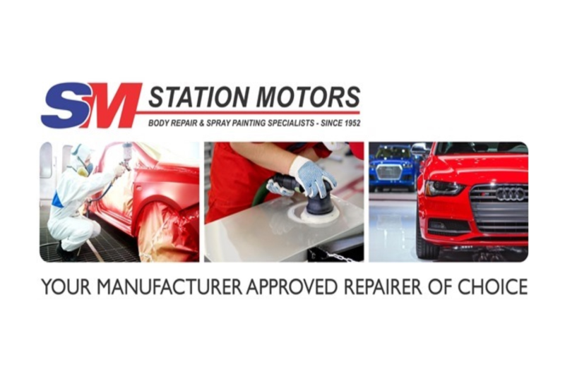 Logo of Station Motors Panelbeaters 